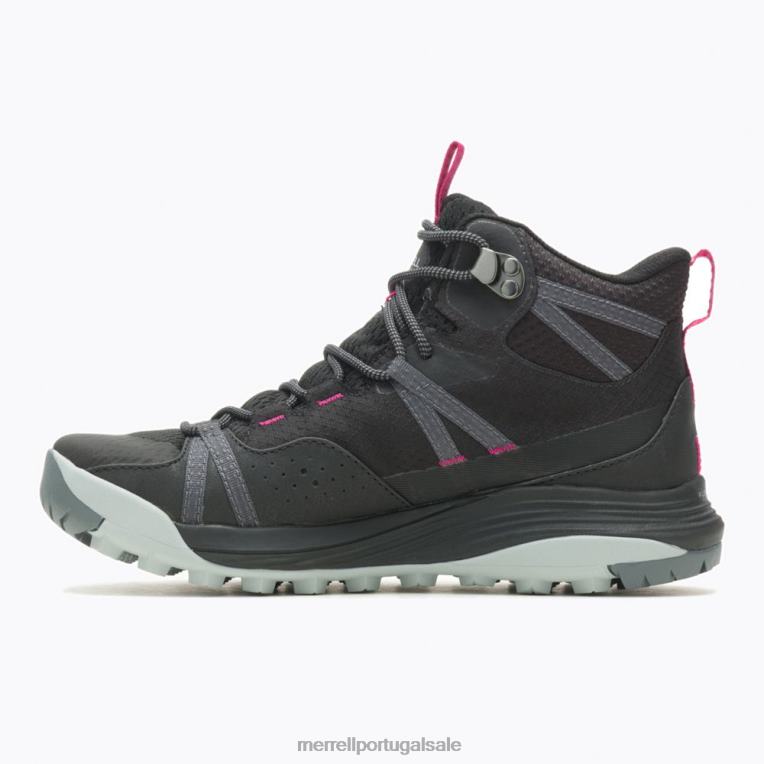 sirene 4 mid gore-tex (j037282) Merrell mulheres 4820N831 preto sapato