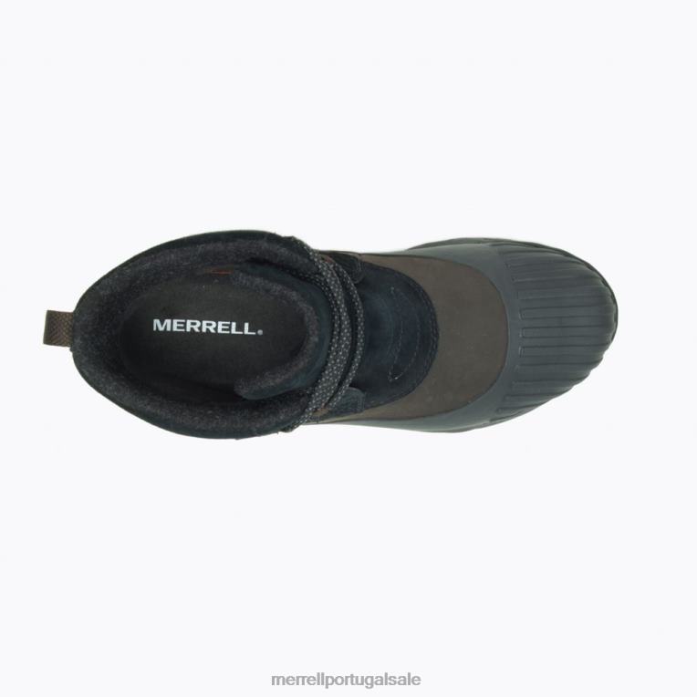 sirene 4 termo à prova d'água largura larga (j036750w) Merrell mulheres 4820N1072 preto sapato