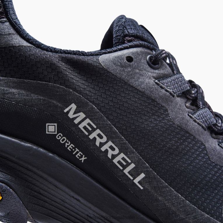 velocidade moab gore-tex (j067162) Merrell mulheres 4820N983 preto/asfalto sapato