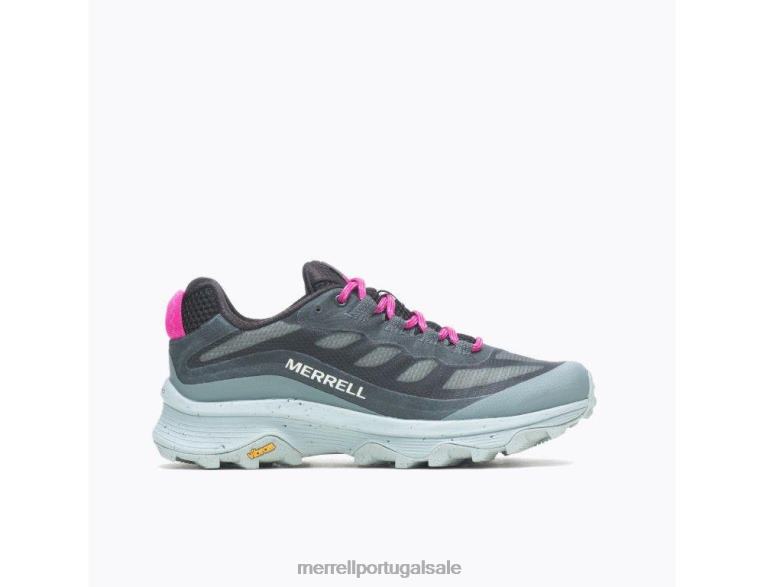 velocidade moab (j067762) Merrell mulheres 4820N814 monumento sapato