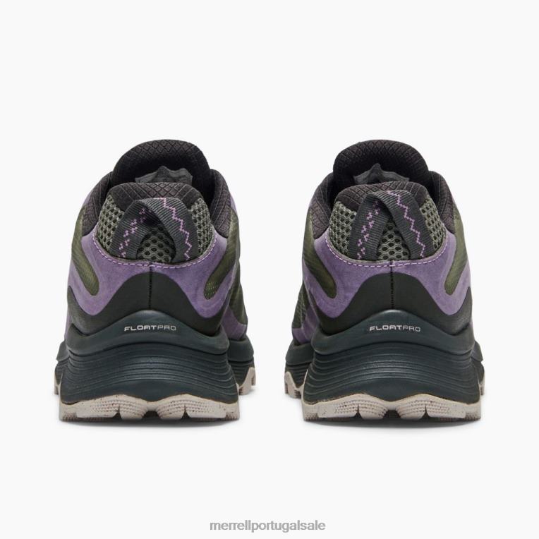 velocidade moab (j135408) Merrell mulheres 4820N819 líquen sapato