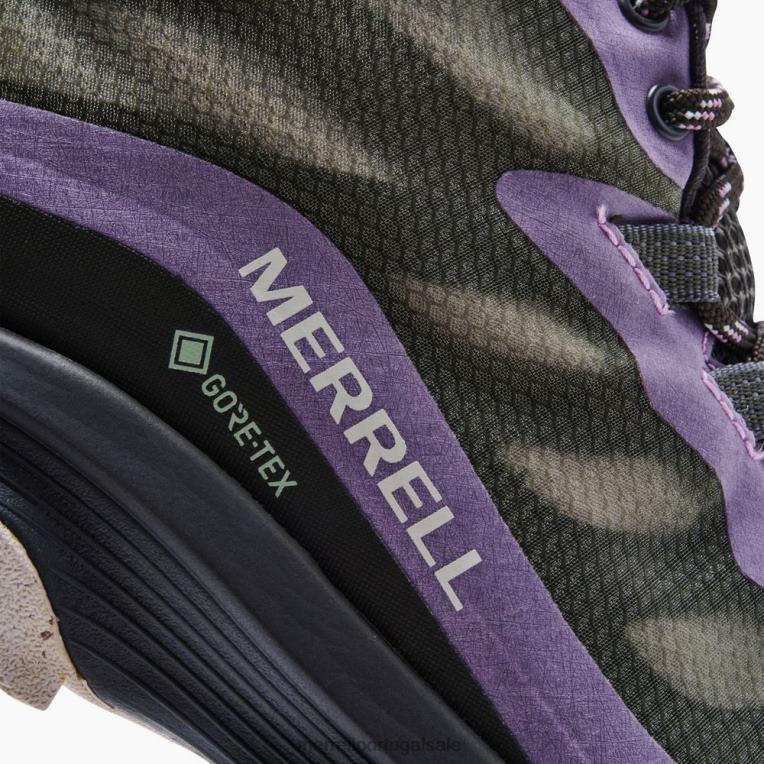 velocidade moab meio gore-tex (j135416) Merrell mulheres 4820N880 líquen sapato