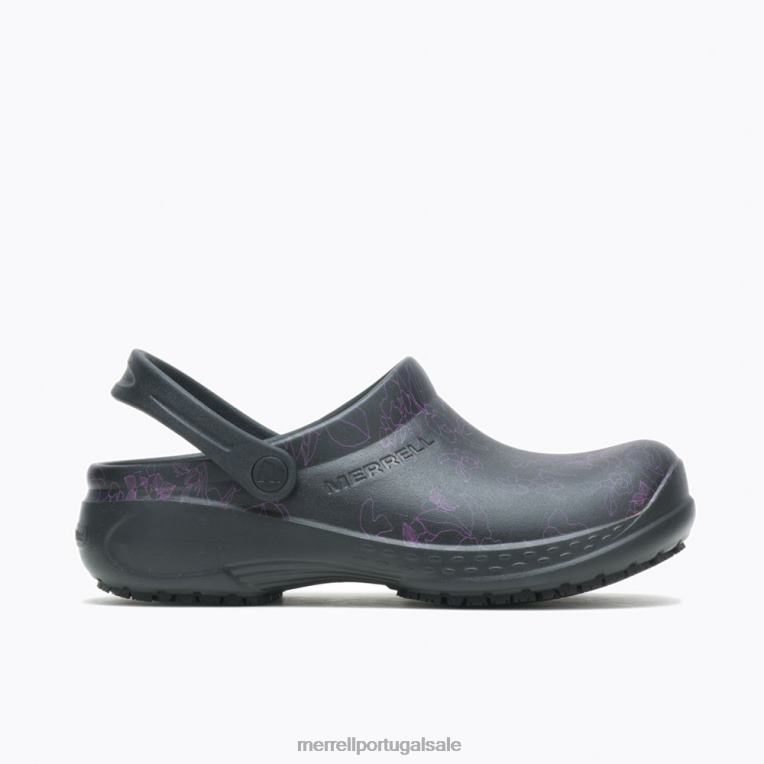 serviço encore pro (j004436) Merrell mulheres 4820N1180 preto/ameixa sapato