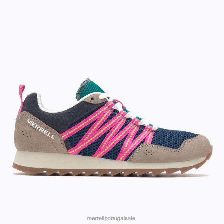 esporte tênis alpino (j004144) Merrell mulheres 4820N961 marinha sapato