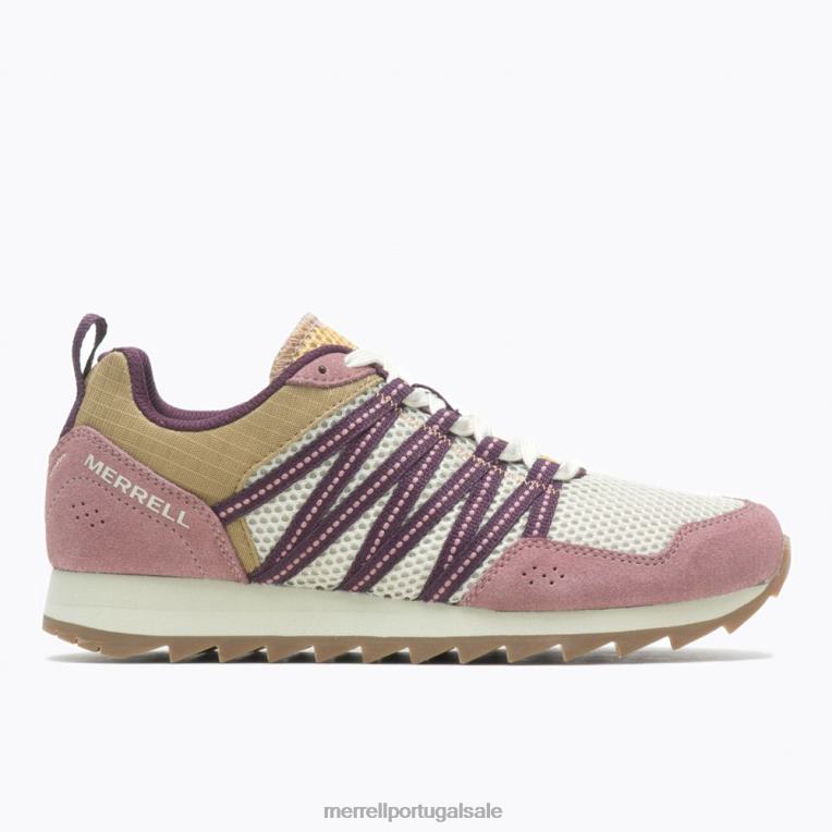 esporte tênis alpino (j004800) Merrell mulheres 4820N962 ostra/ouro sapato