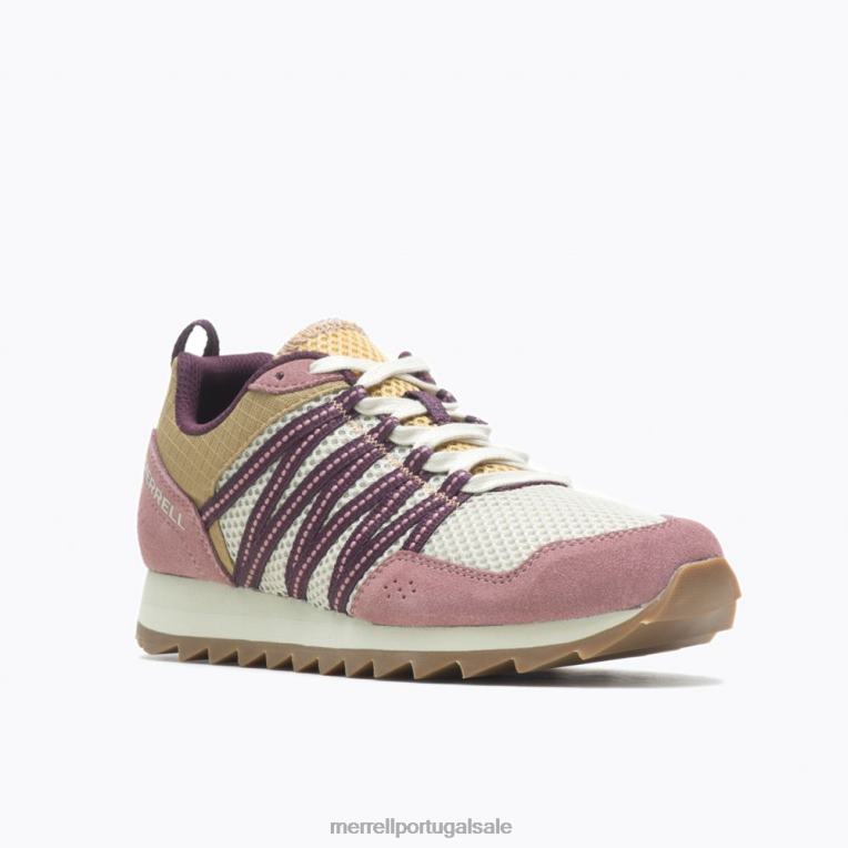 esporte tênis alpino (j004800) Merrell mulheres 4820N962 ostra/ouro sapato