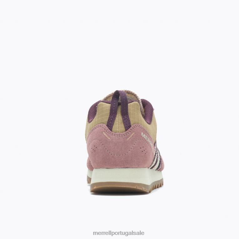 esporte tênis alpino (j004800) Merrell mulheres 4820N962 ostra/ouro sapato