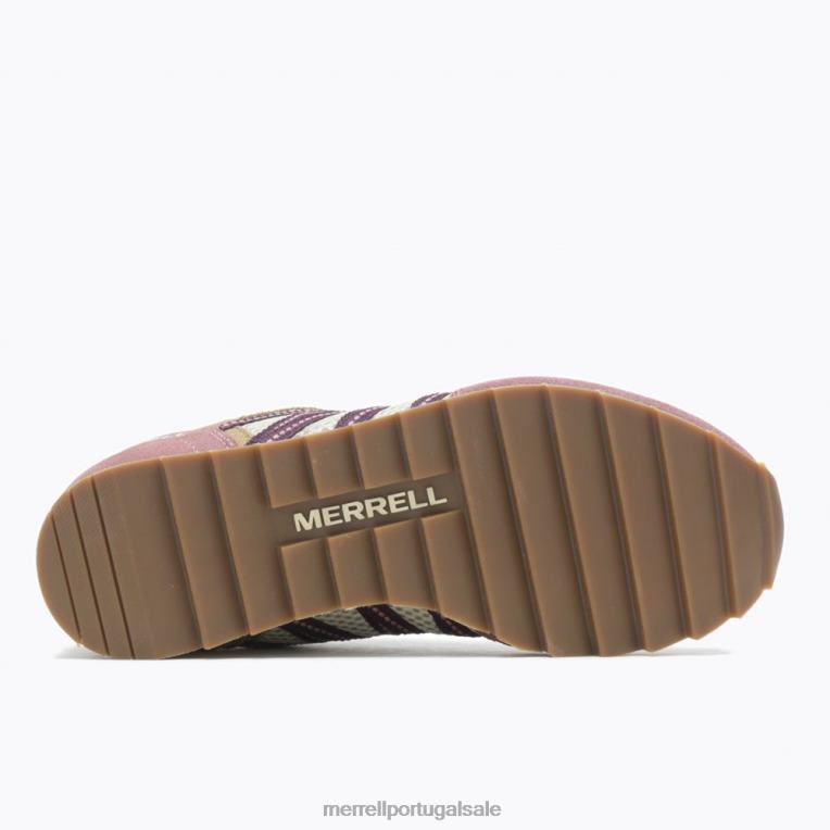 esporte tênis alpino (j004800) Merrell mulheres 4820N962 ostra/ouro sapato
