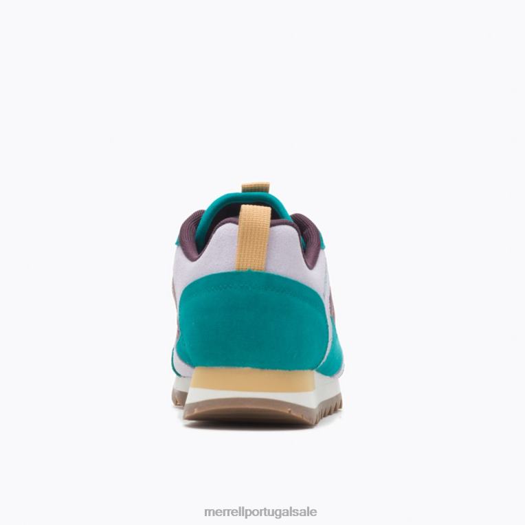 tênis alpino (j004150) Merrell mulheres 4820N850 bordô/azul-petróleo sapato