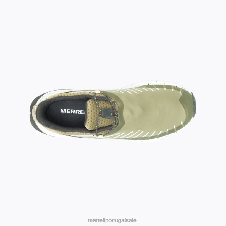 tênis embarcar escudo de renda (j004902) Merrell mulheres 4820N541 Oliva sapato