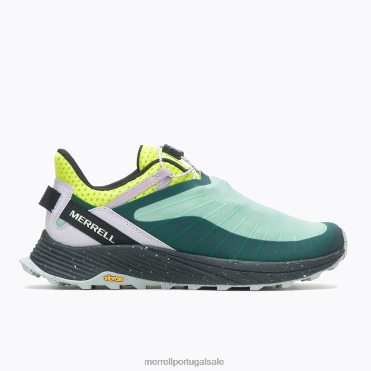 tênis embarcar escudo de renda (j004904) Merrell mulheres 4820N538 jade sapato