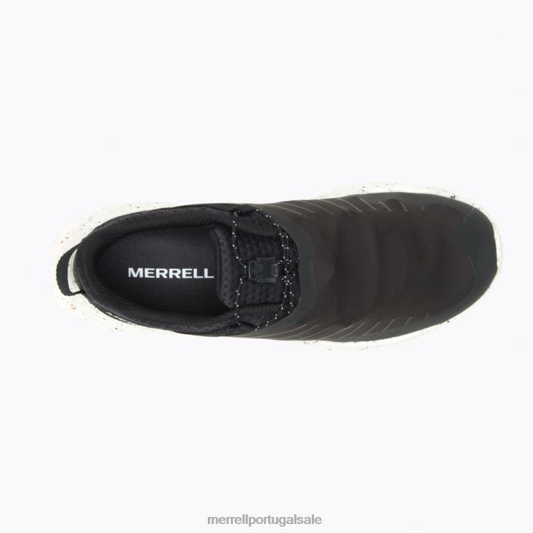 tênis embarcar escudo de renda (j005382) Merrell mulheres 4820N539 preto sapato