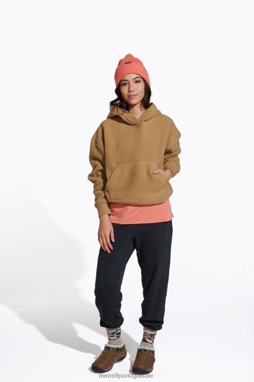 capuz sherpa (jwf26552-173) Merrell mulheres 4820N1014 kelp roupas