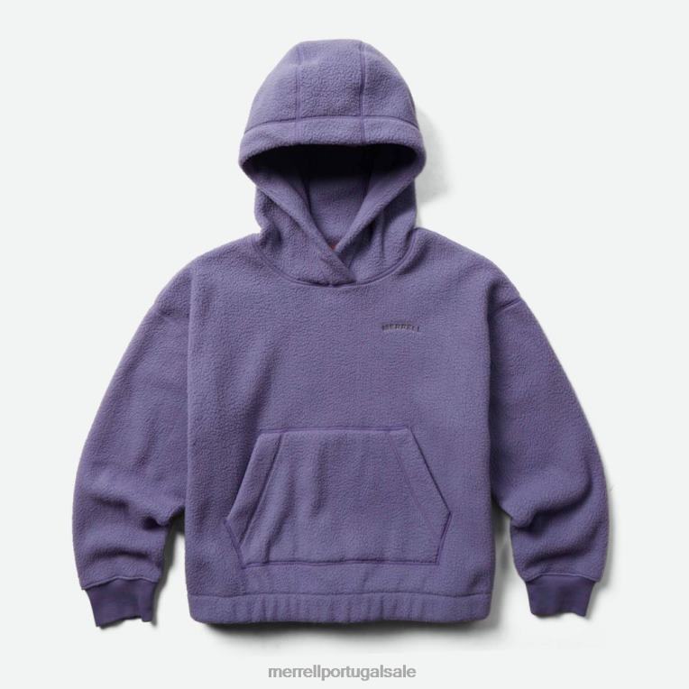 capuz sherpa (jwf26552-488) Merrell mulheres 4820N1015 garça roupas