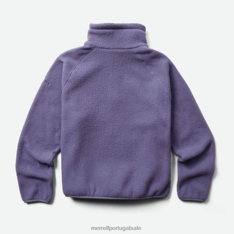 sherpa zip completo (jwf26551-488) Merrell mulheres 4820N1209 garça roupas