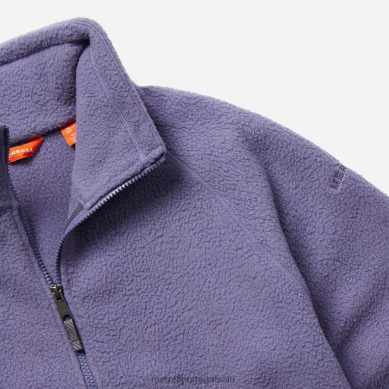 sherpa zip completo (jwf26551-488) Merrell mulheres 4820N1209 garça roupas
