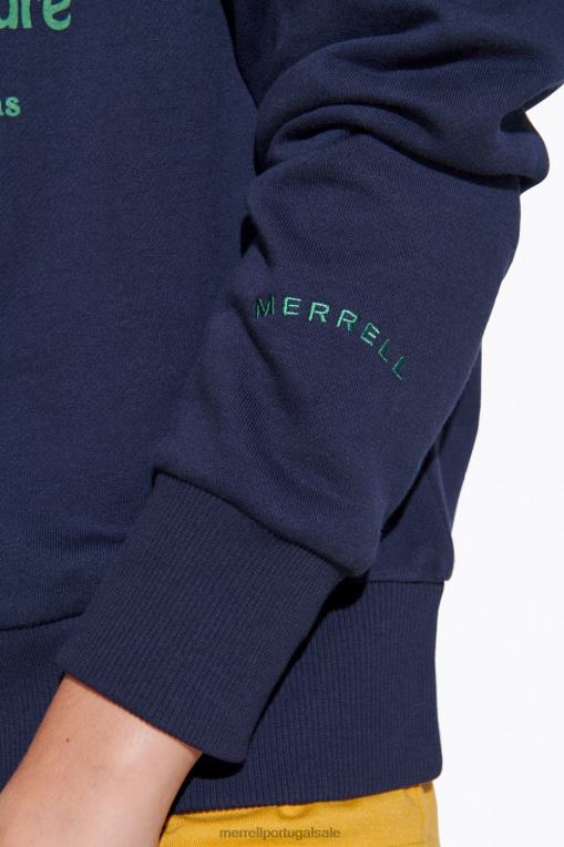 tripulação de fora do estado de espírito (jwf26634-353) Merrell mulheres 4820N1153 marinha roupas