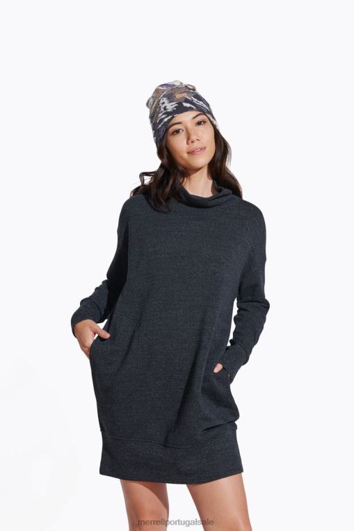 vestido dianthus (jwf26599-003) Merrell mulheres 4820N1260 urze preta roupas