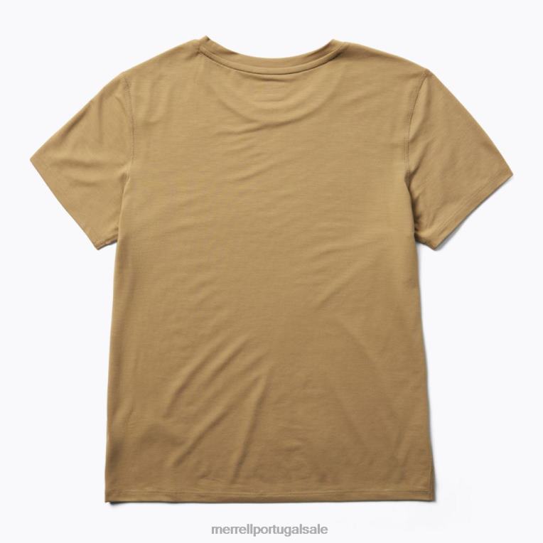 camiseta para o dia a dia com tencel (jws26442-168) Merrell mulheres 4820N1003 Madeira de Olmo roupas