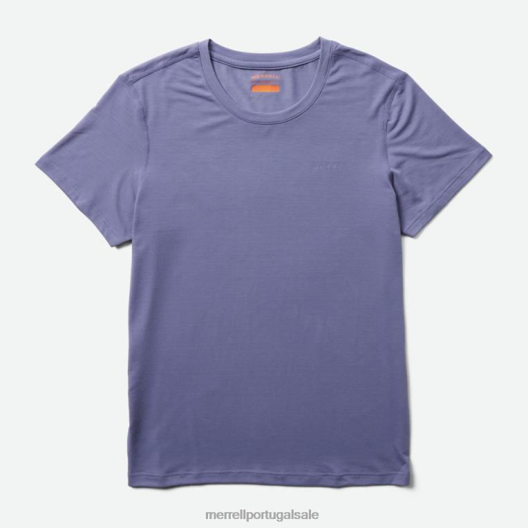 camiseta para o dia a dia com tencel (jws26442-488) Merrell mulheres 4820N998 garça roupas