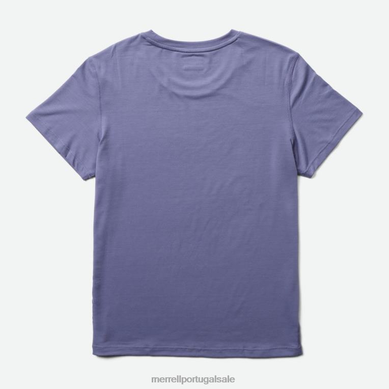 camiseta para o dia a dia com tencel (jws26442-488) Merrell mulheres 4820N998 garça roupas