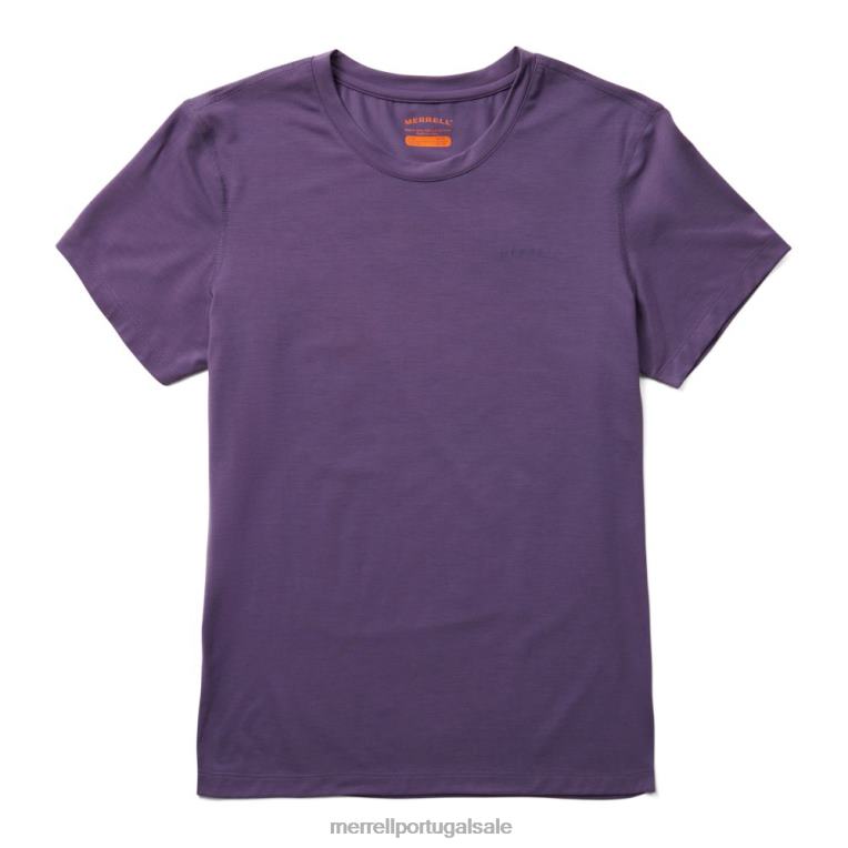 camiseta para o dia a dia com tencel (jws26442-631) Merrell mulheres 4820N1004 reinado roxo roupas