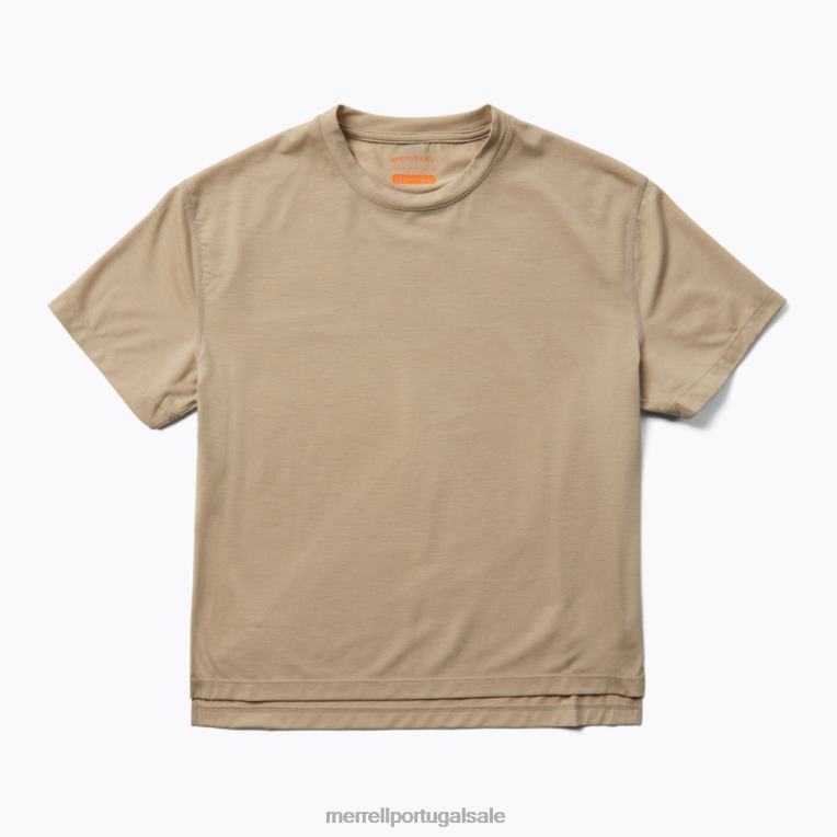 camiseta perfeita com tencel (jws26864-208) Merrell mulheres 4820N1008 alumínio roupas