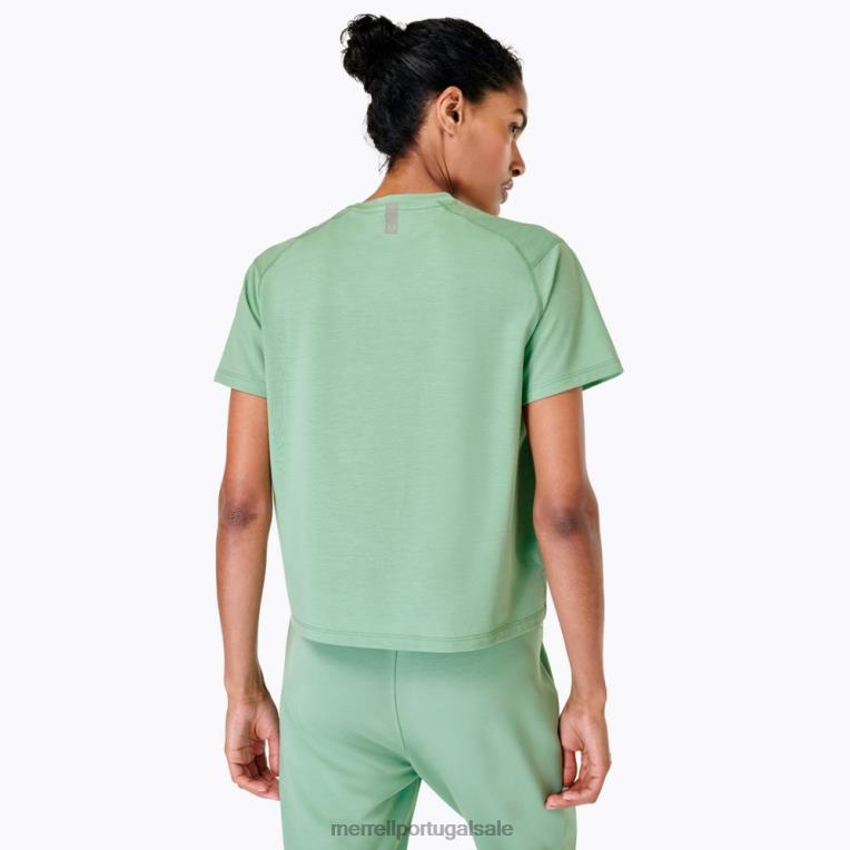 camiseta perfeita com tencel (jws26864-306) Merrell mulheres 4820N1007 jade roupas