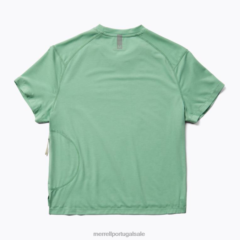 camiseta perfeita com tencel (jws26864-306) Merrell mulheres 4820N1007 jade roupas