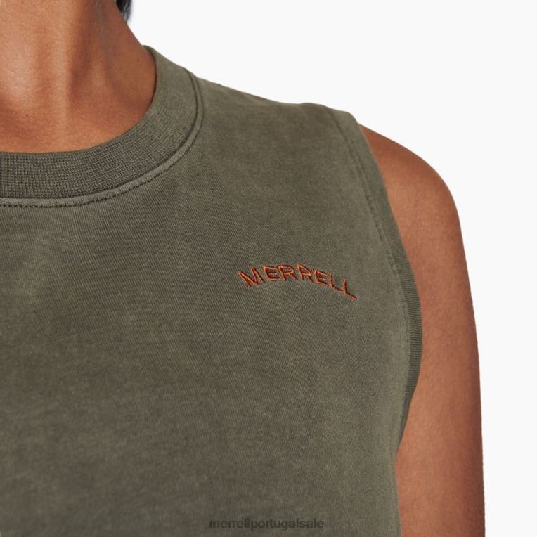 tanque queimado de sol (jws26406-326) Merrell mulheres 4820N1311 azeitona empoeirada roupas