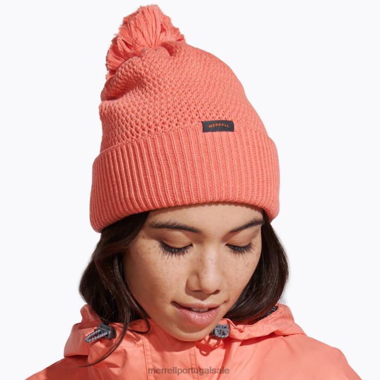 gorro waffle bobble (jaf26648-627) Merrell unissex 4820N374 cinza rosa acessórios