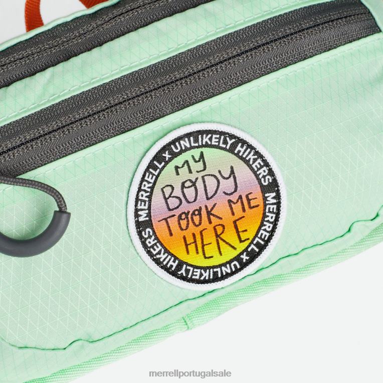 pacote lombar crest 1,5l x caminhantes improváveis ​​(jas26687-330) Merrell unissex 4820N373 névoa verde acessórios