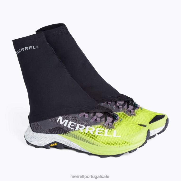 polainas para calçados de trilha (jaf26686-010) Merrell unissex 4820N492 preto acessórios