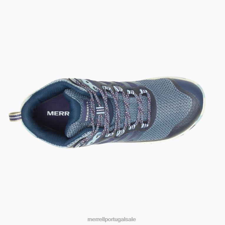 antora 3 mid impermeável (j067586) Merrell unissex 4820N1085 mar sapato