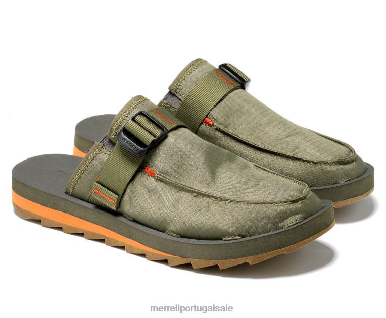 tamanco alpino (j2002855) Merrell unissex 4820N646 líquen sapato