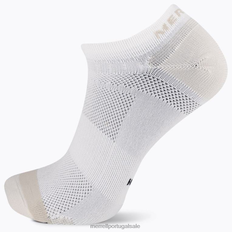 Meia Trail Runner Leve No Show (jss27017-100) Merrell unissex 4820N220 branco acessórios