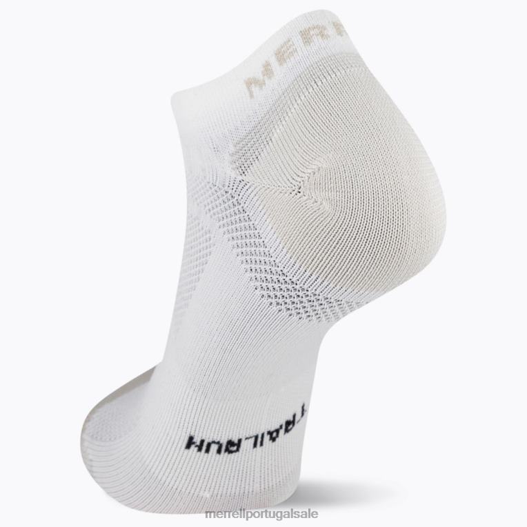 Meia Trail Runner Leve No Show (jss27017-100) Merrell unissex 4820N220 branco acessórios