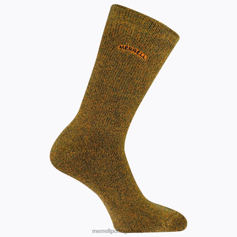 Meia acolchoada pós-esporte (jsf26893-800) Merrell unissex 4820N215 laranja acessórios