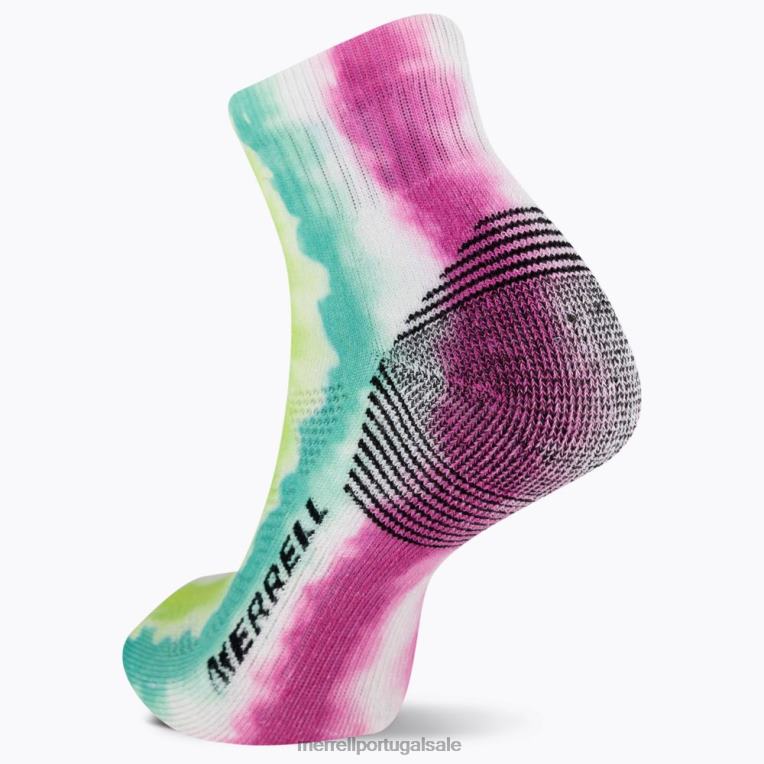 Moab 360 print listras pintadas meia trimestre (jss27004-652) Merrell unissex 4820N276 rosa multi acessórios